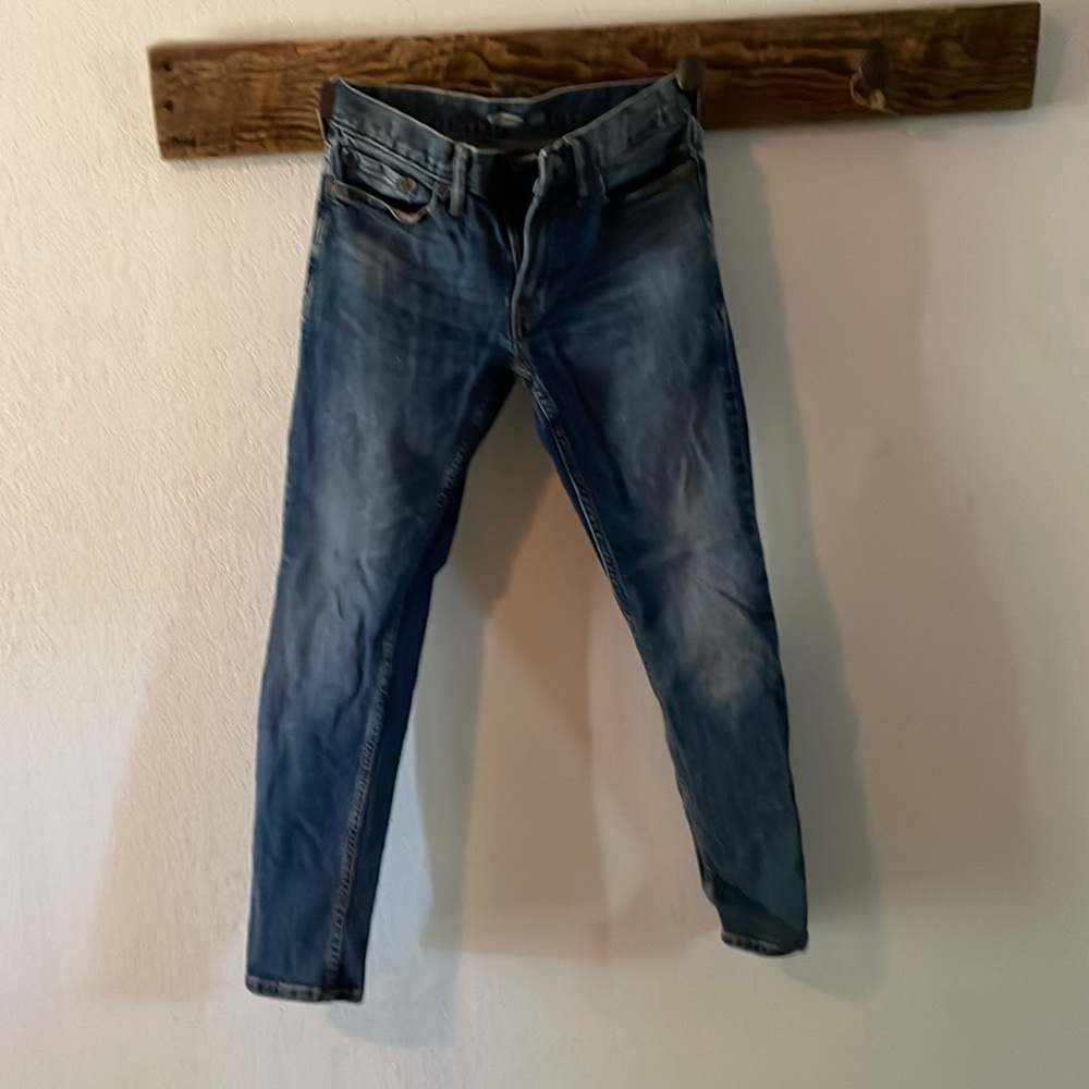 Old navy men’s skinny built in flex in dark wash 28x30